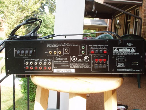 Back of Stereo